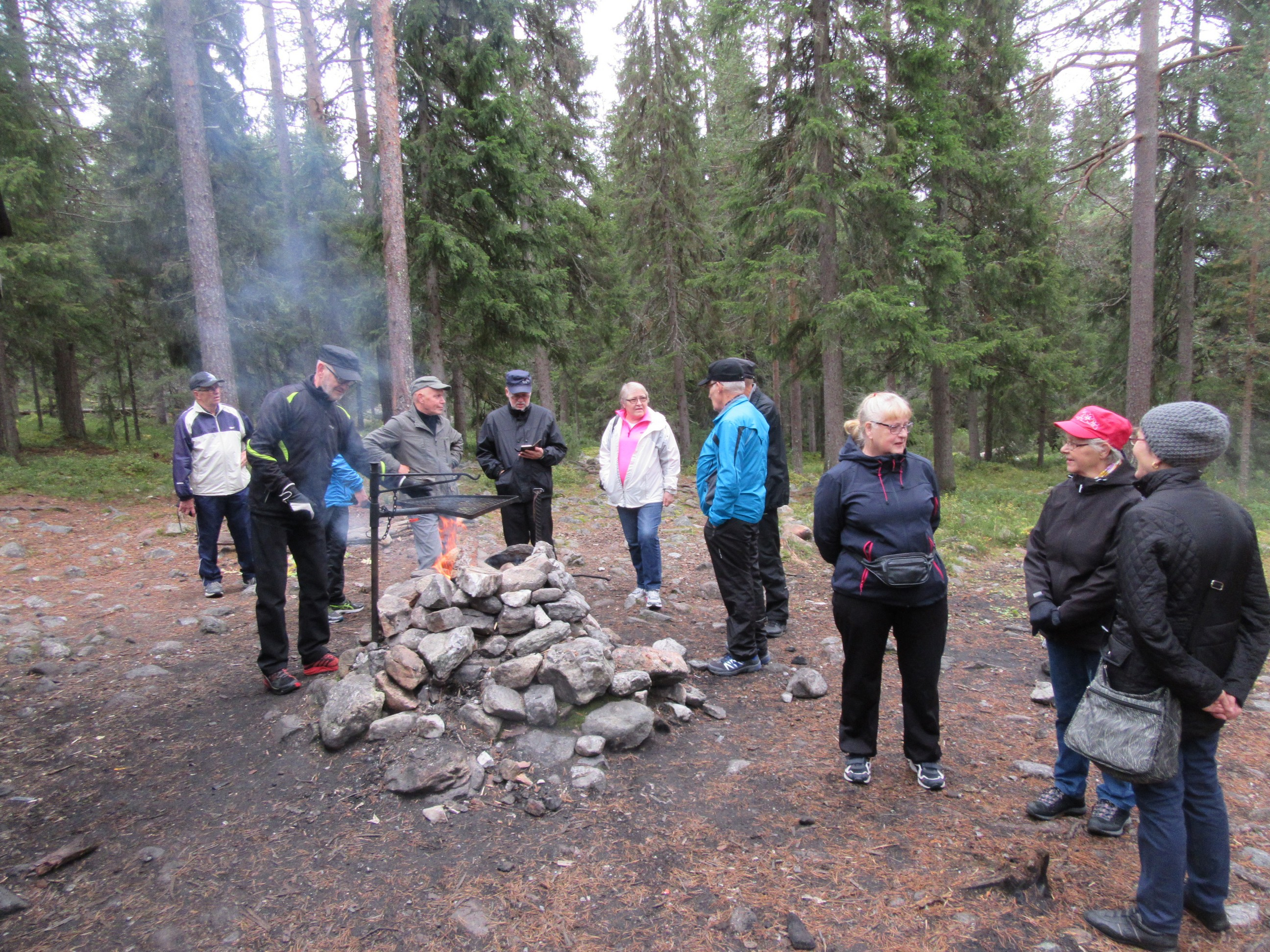 Kävelyretki Ounaasvaaralla